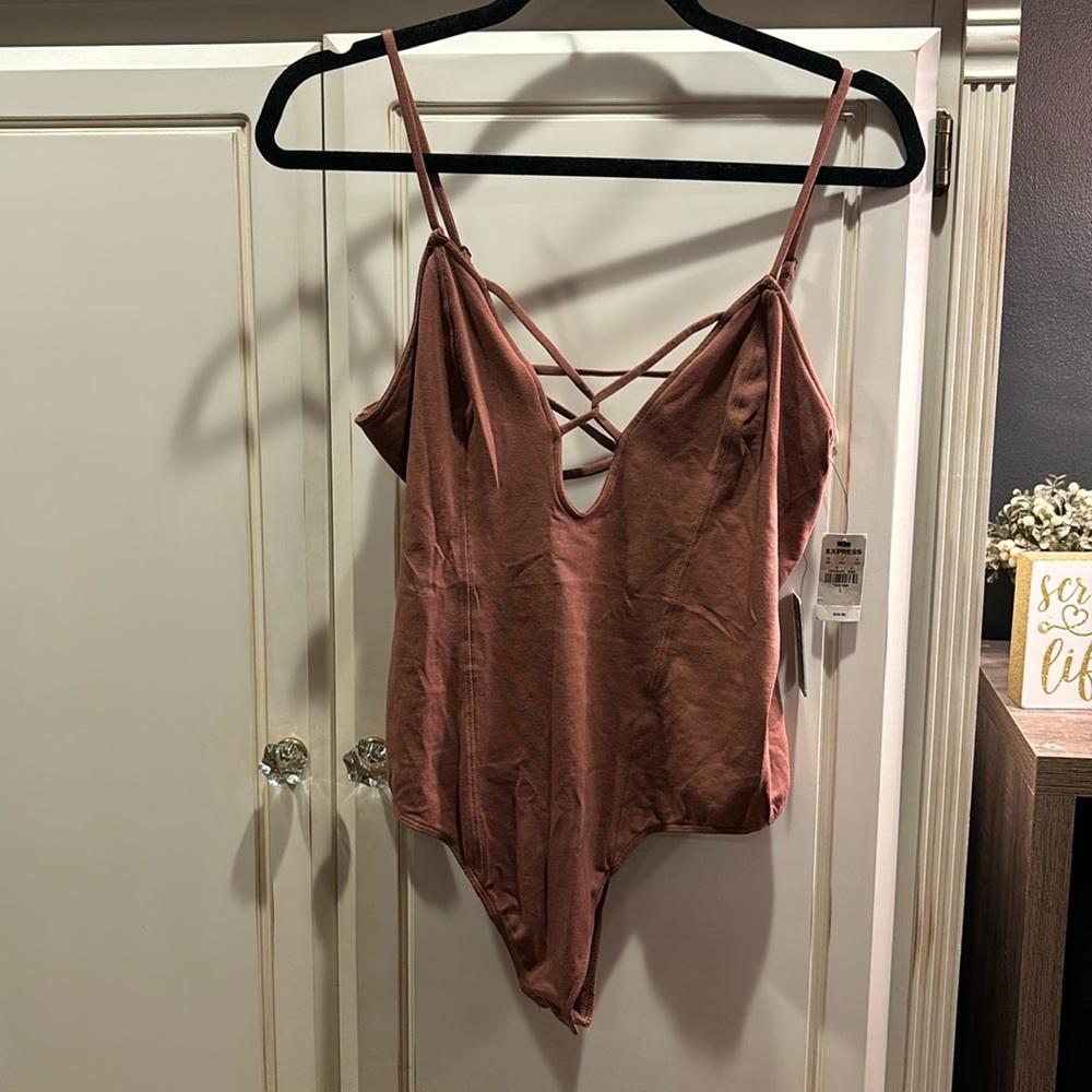 NWT Express Corset Bodysuit